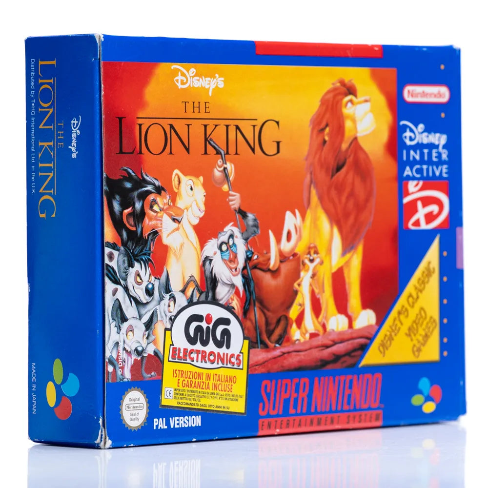 The Lion King - SNES spill (I eske) - Retrospillkongen