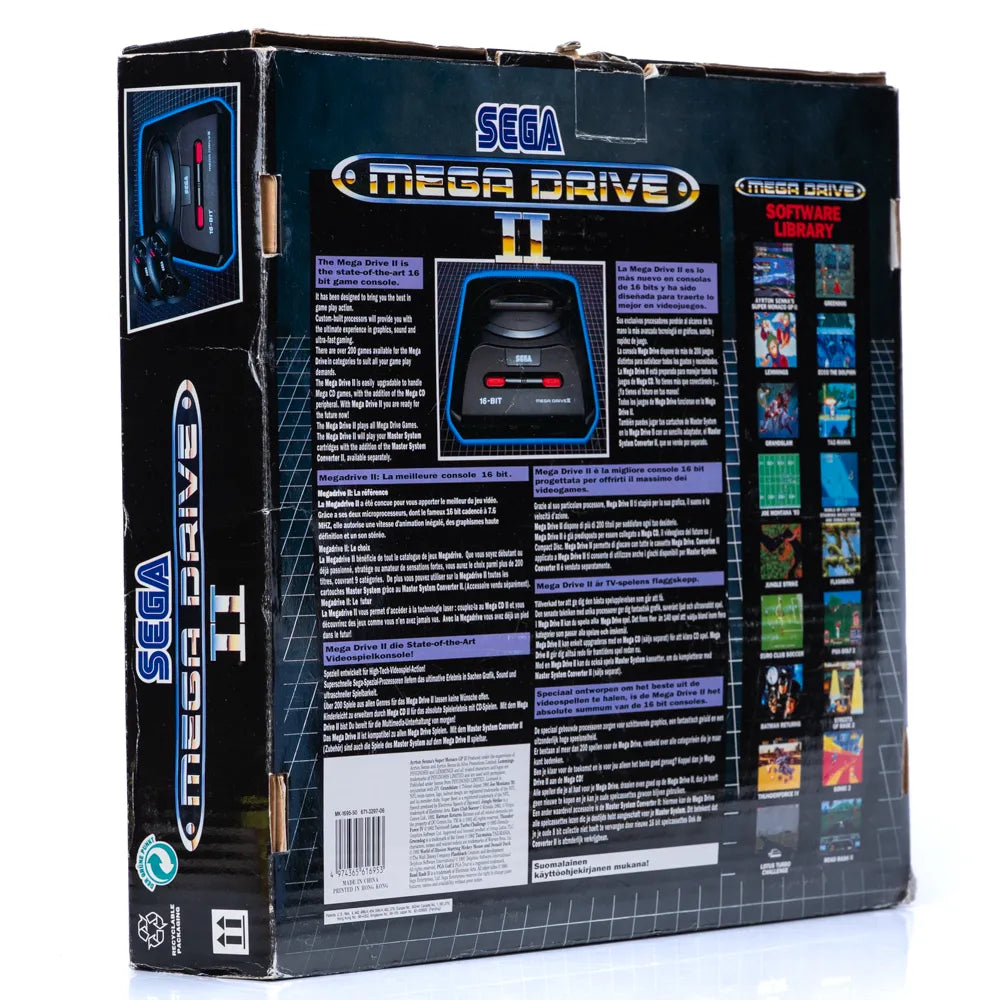 Sega Mega Drive II Street Fighter II Special Champion Edition i eske - Retrospillkongen