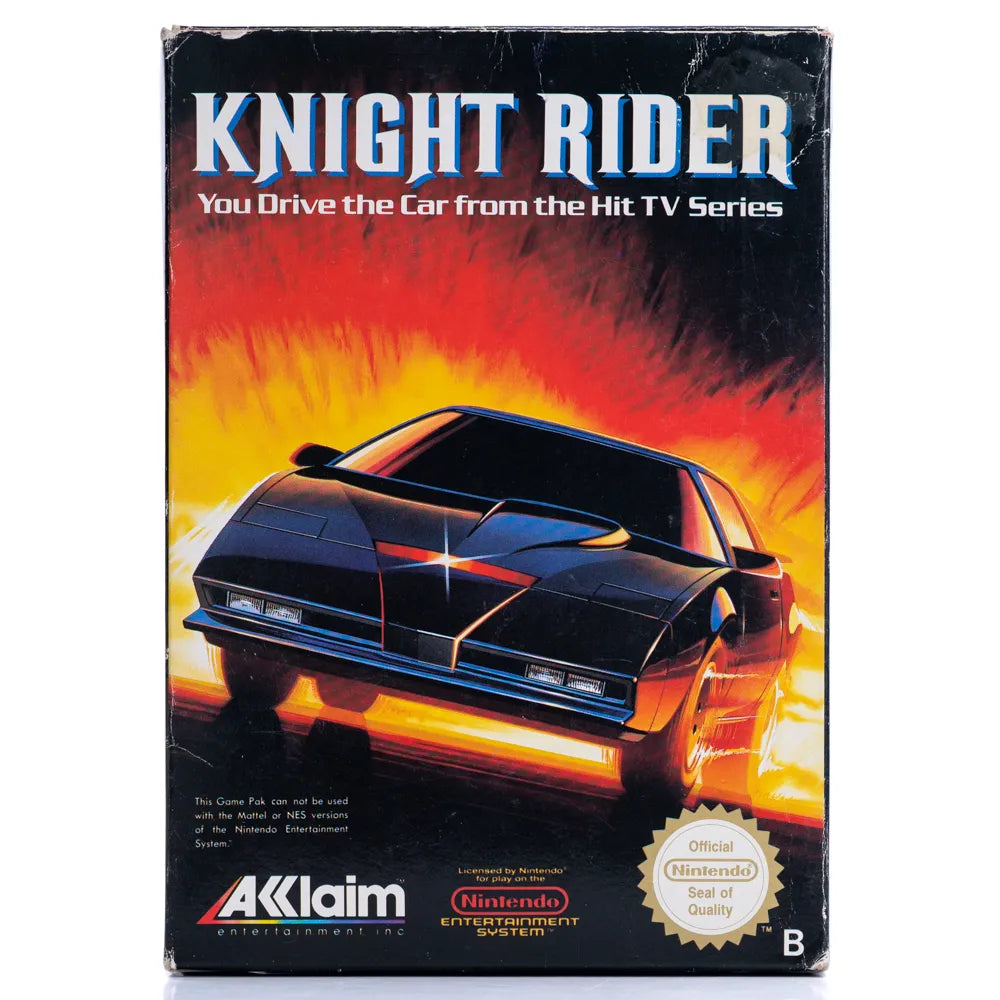 Knight Rider - NES spill (I Eske) - Retrospillkongen