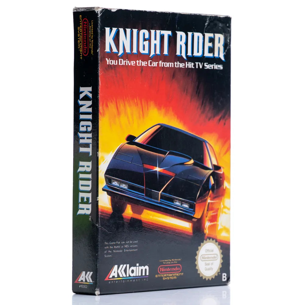 Knight Rider - NES spill (I Eske) - Retrospillkongen