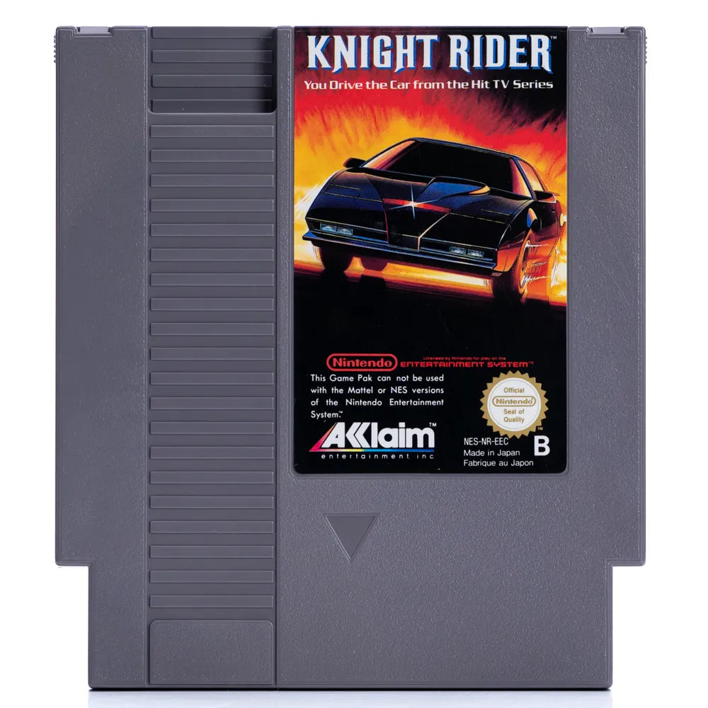 Knight Rider - NES spill (I Eske) - Retrospillkongen