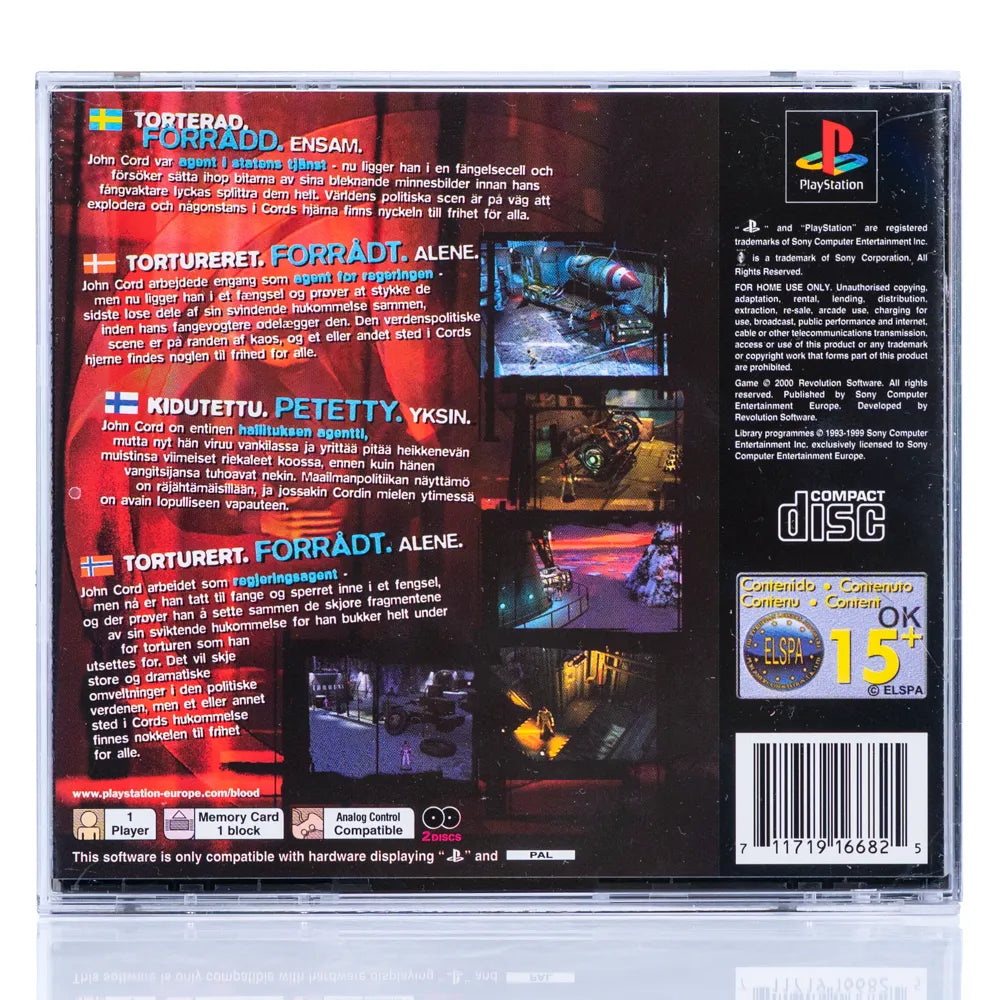 In Cold Blood - PS1 spill - Retrospillkongen