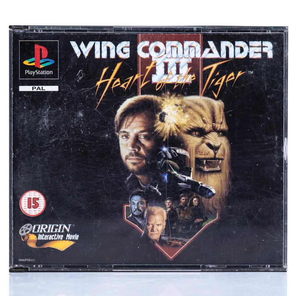 Wing Commander III: Heart of the Tiger - PS1 spill - Retrospillkongen