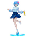 Original Taito Re:Zero Rem Outfitt To Go Out Figur Statue
