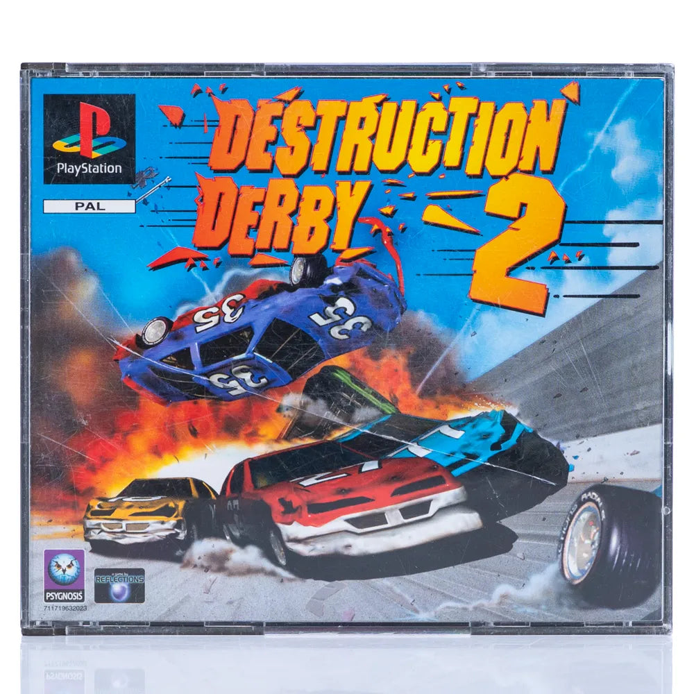Destruction Derby 2 - PS1 spill - Retrospillkongen
