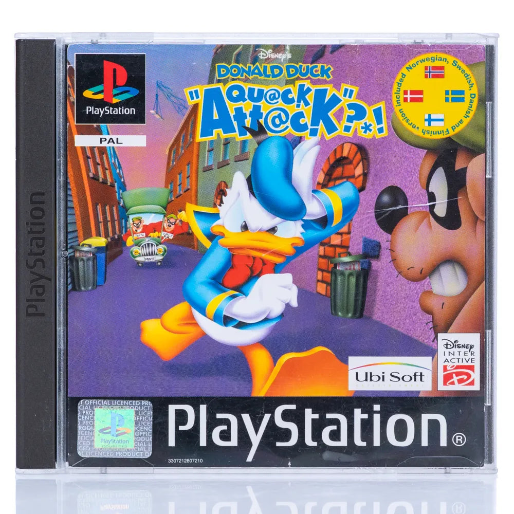 Donald Duck: Quack Attack - PS1 spill - Retrospillkongen