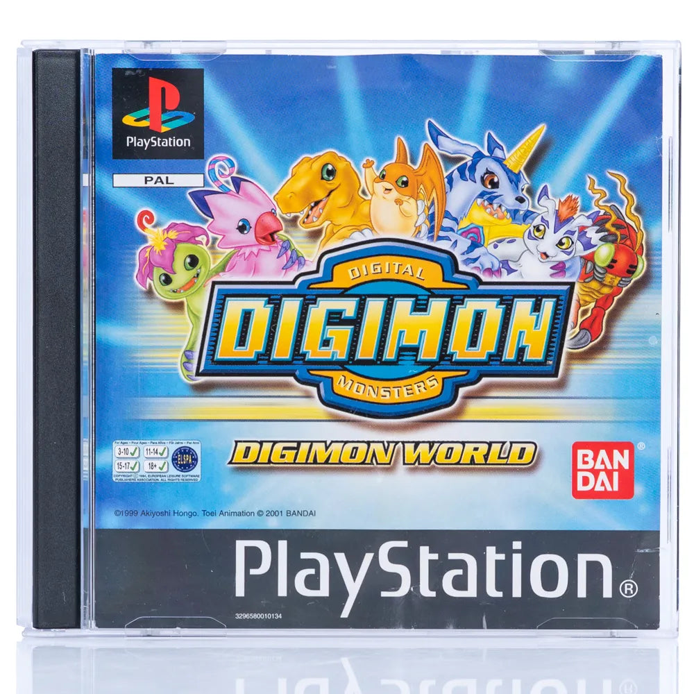 Digimon World - PS1 spill - Retrospillkongen