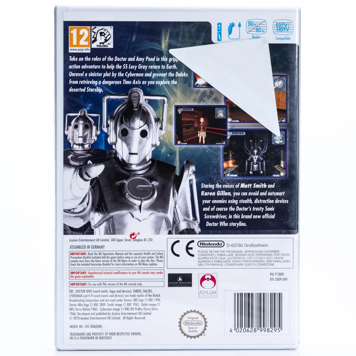 Doctor Who Return to Earth - Wii Spill (Forseglet) - Retrospillkongen