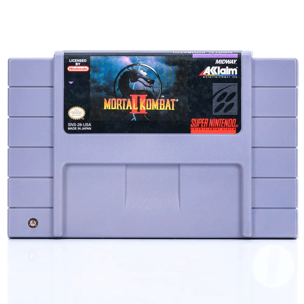 Mortal Kombat II - SNES spill (NTSC, USA) - Retrospillkongen