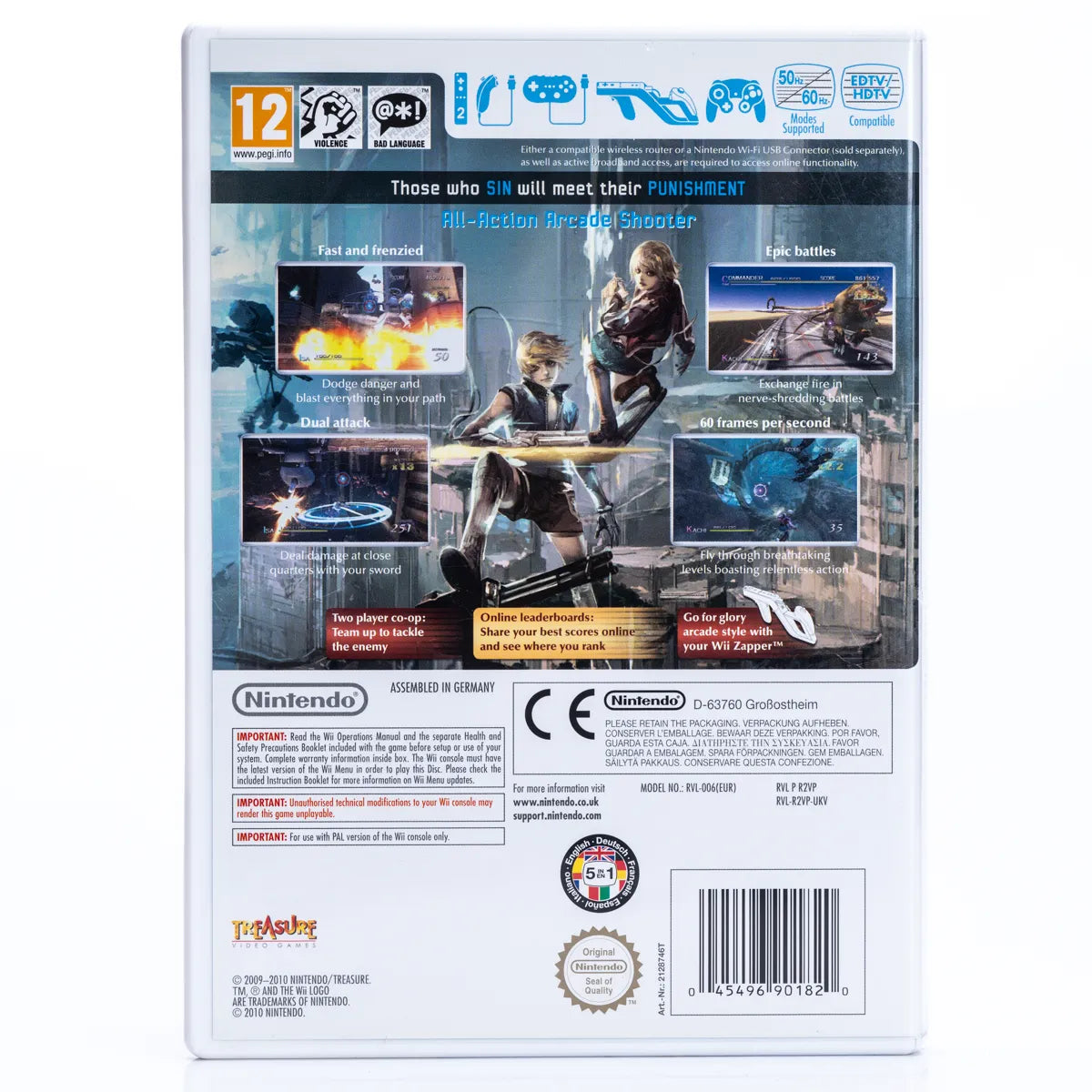 Sin and Punishment: Successor of the Skies - Wii Spill - Retrospillkongen