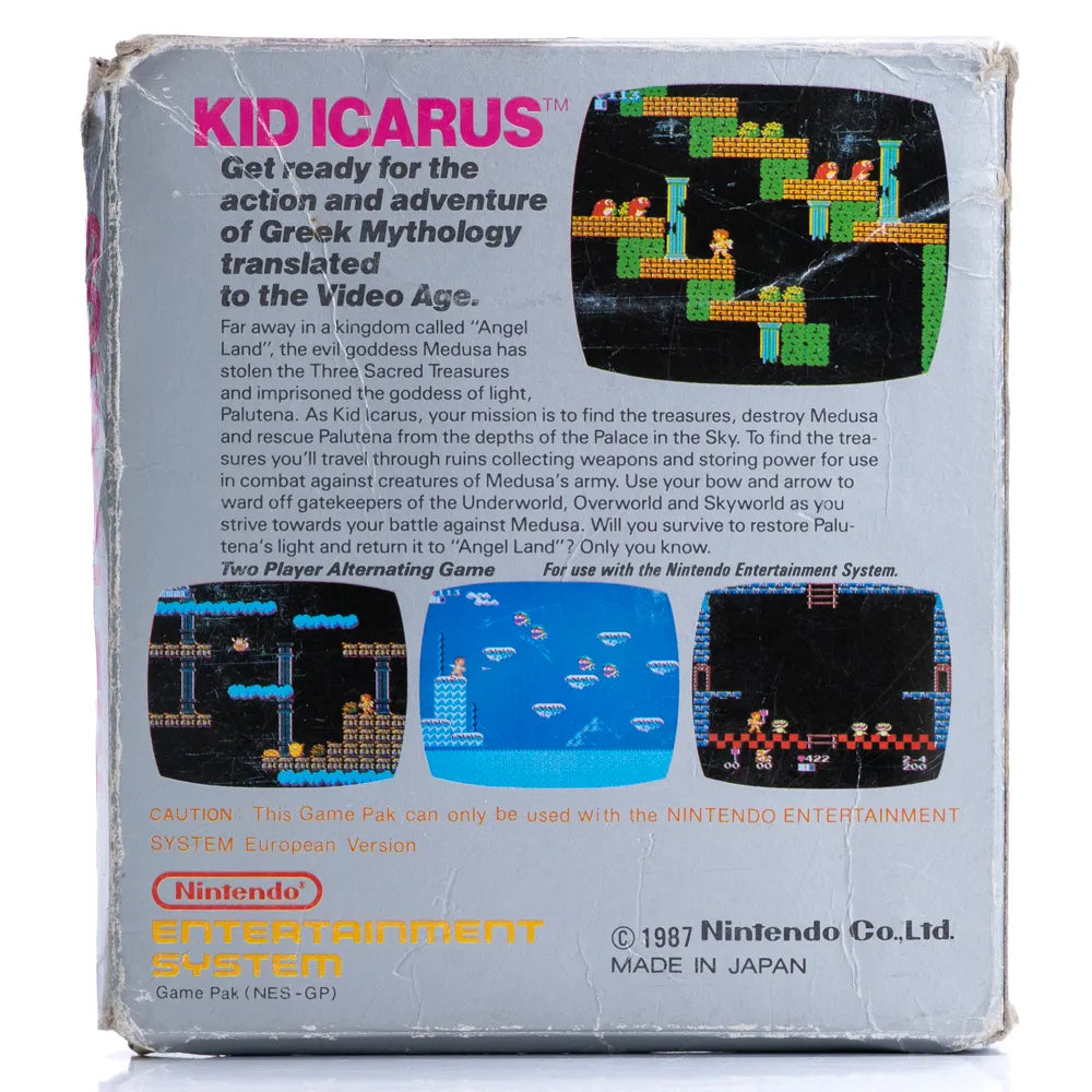 Kid Icarus - NES spill (I eske) - Retrospillkongen