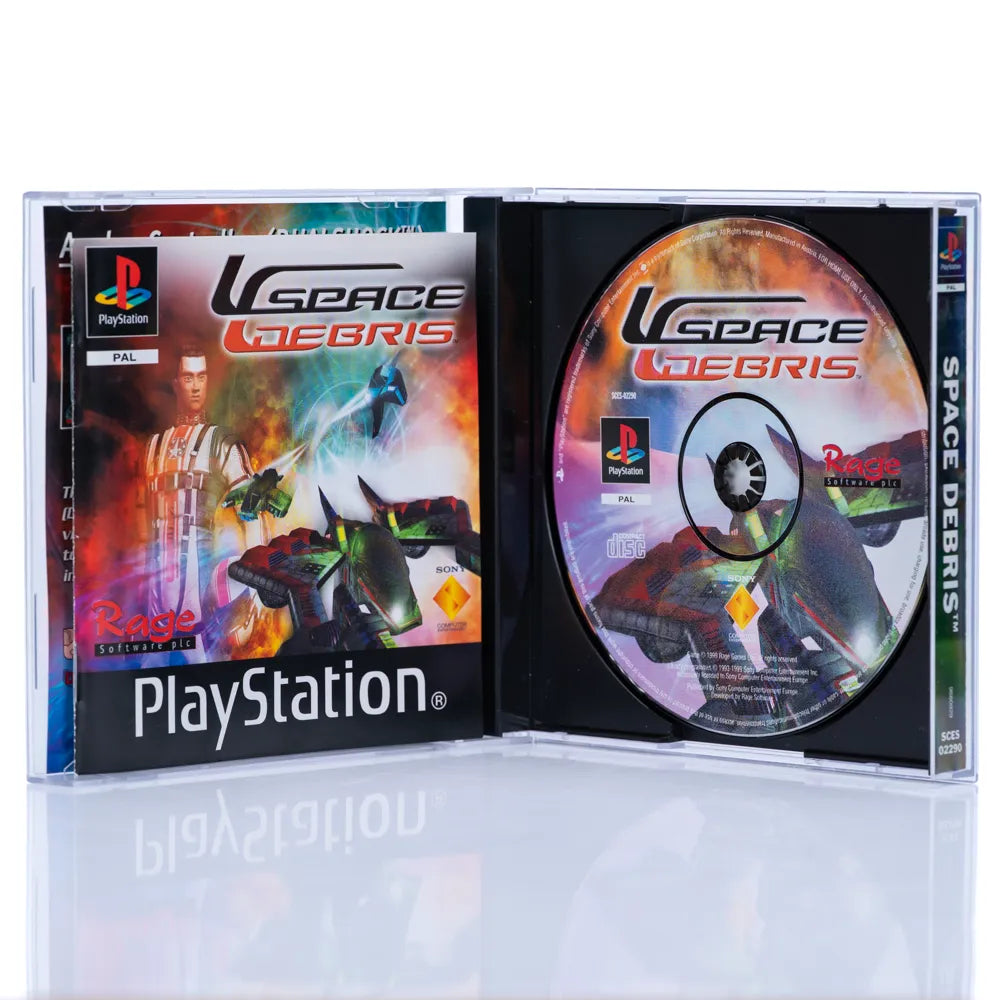 Space Debris - PS1 spill - Retrospillkongen