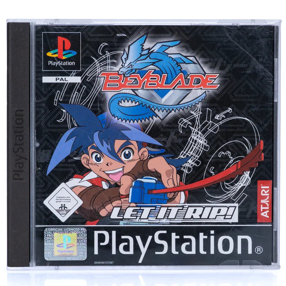 Beyblade: Let It Rip! - PS1 spill - Retrospillkongen