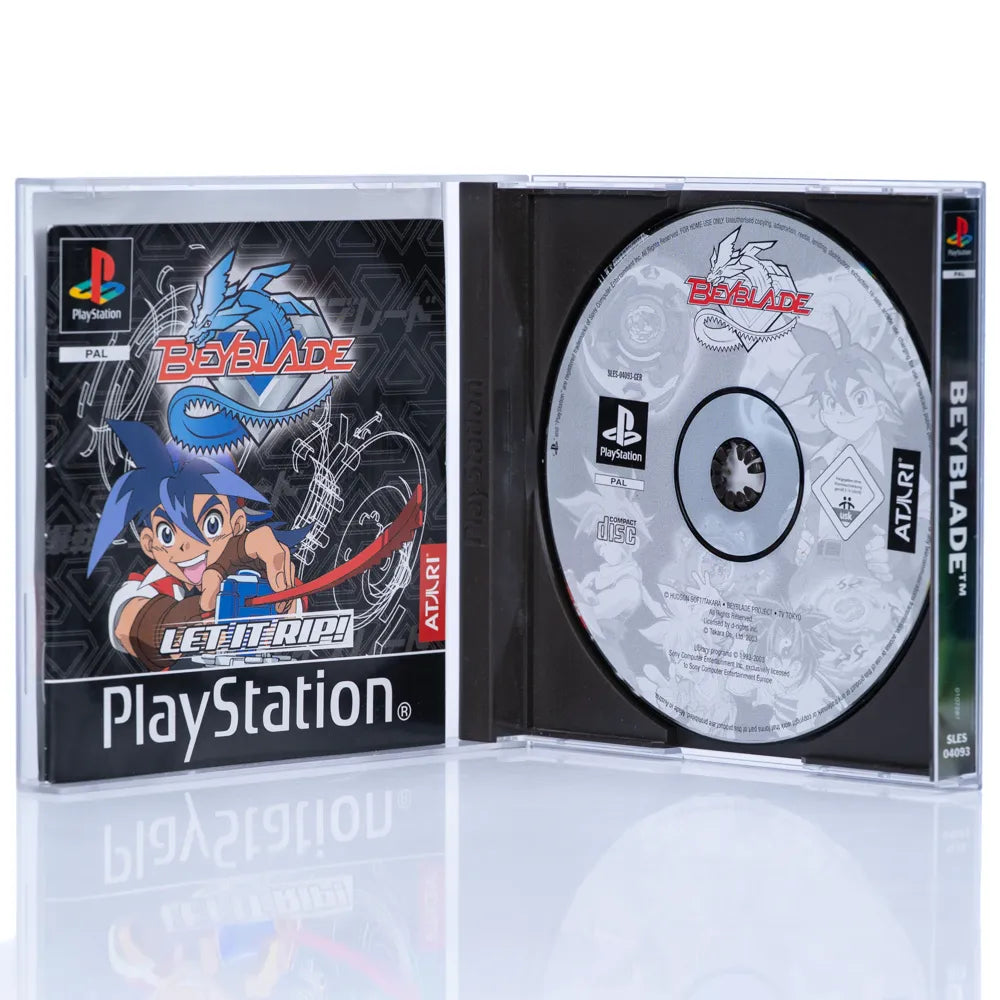 Beyblade: Let It Rip! - PS1 spill - Retrospillkongen