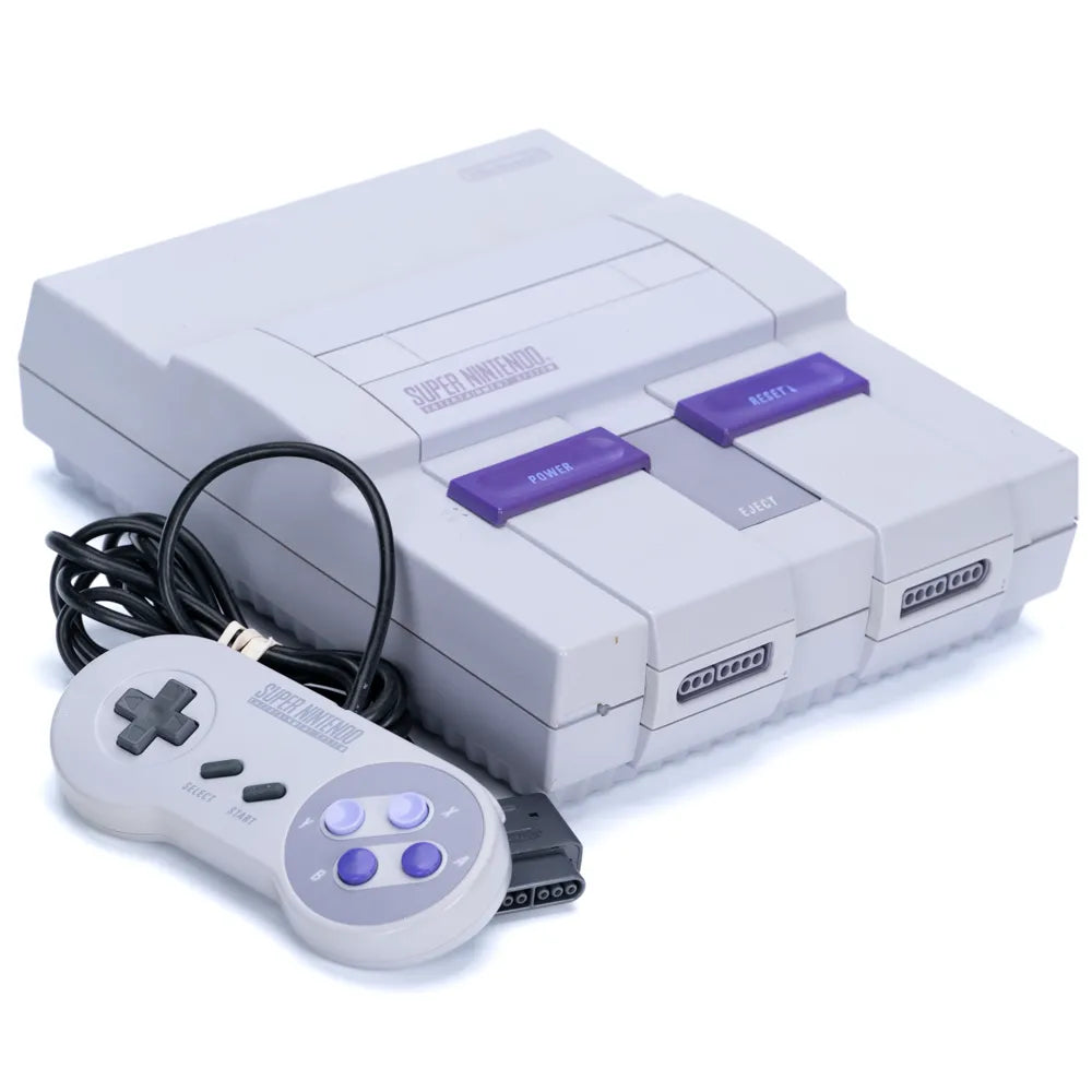 Super Nintendo Entertainment System USA Konsoll Pakke - SNES - Retrospillkongen