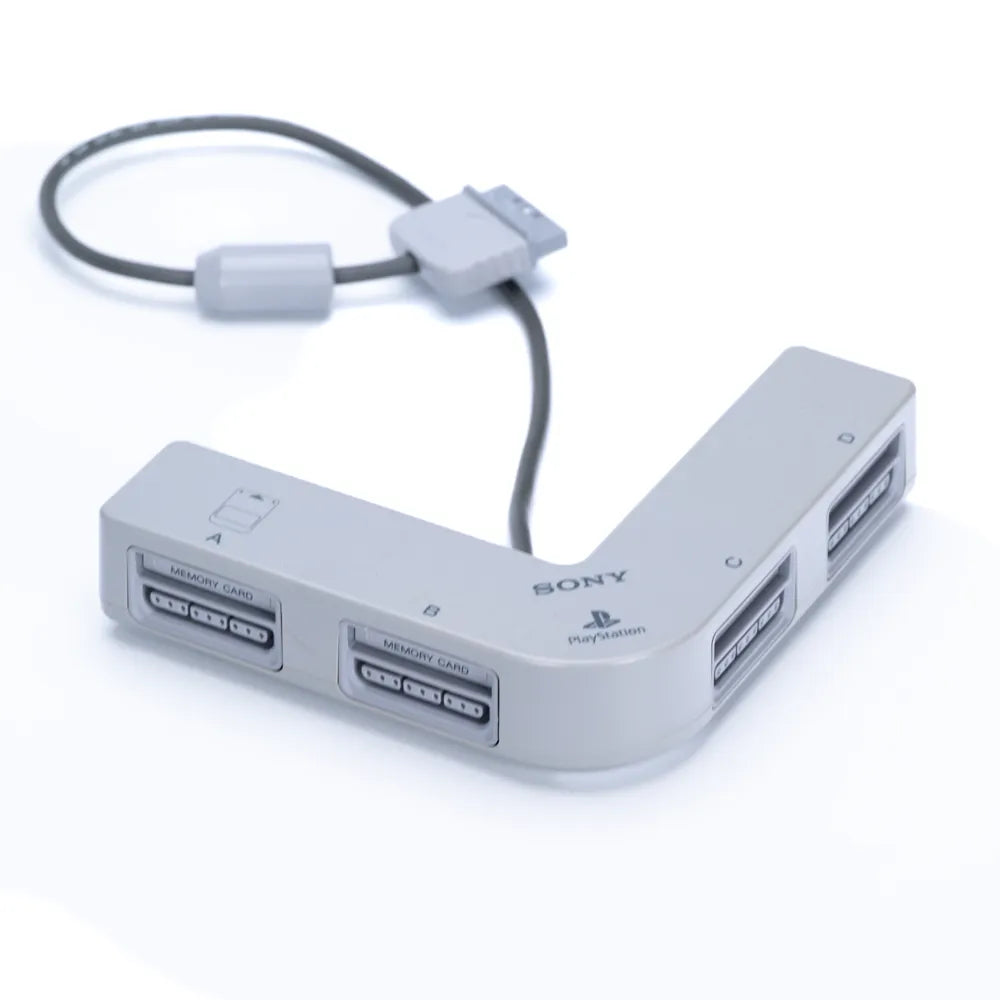 Original Sony Multitap 4-Spiller Adapter til PlayStation 1 - PS1 - Retrospillkongen