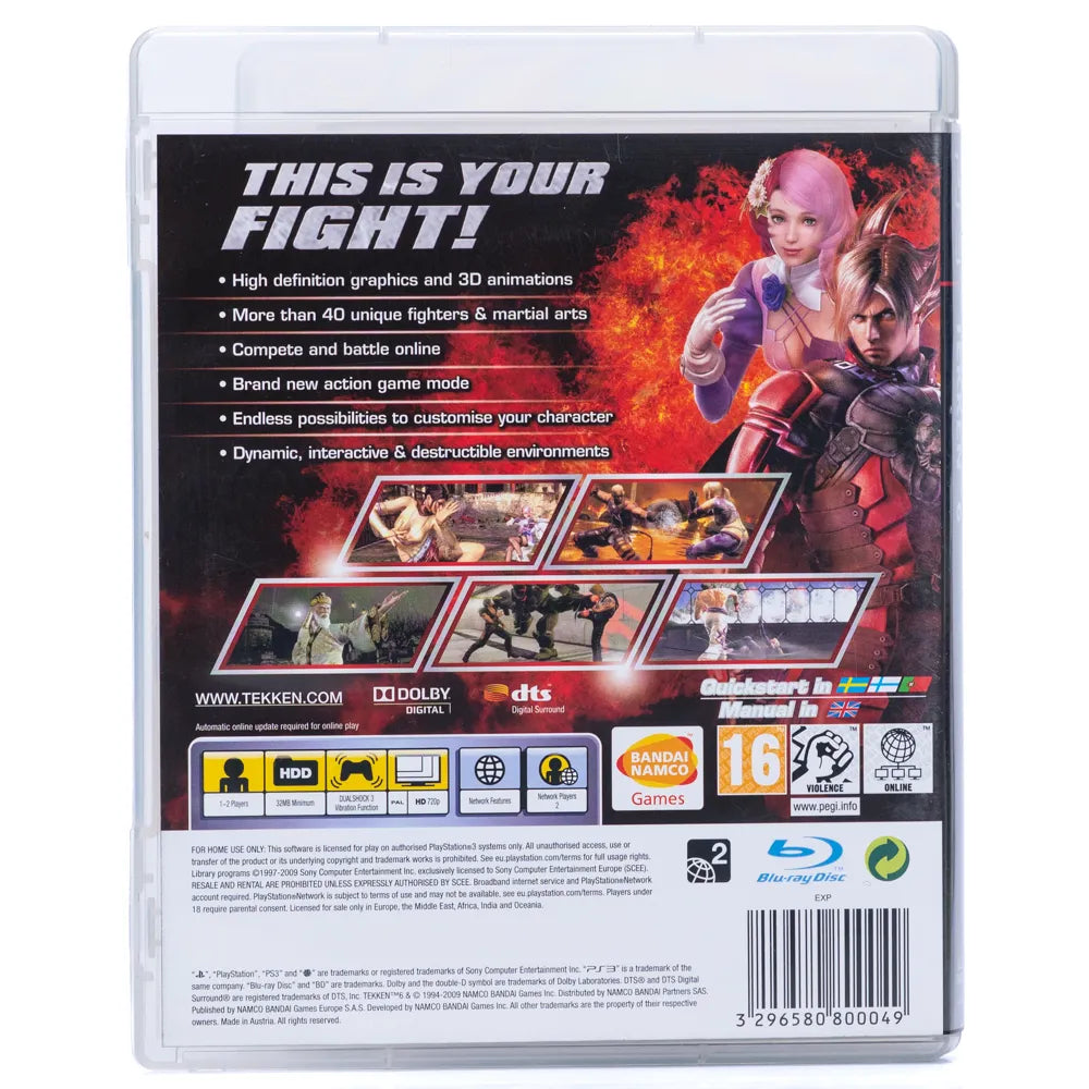 Tekken 6 - PS3 spill - Retrospillkongen