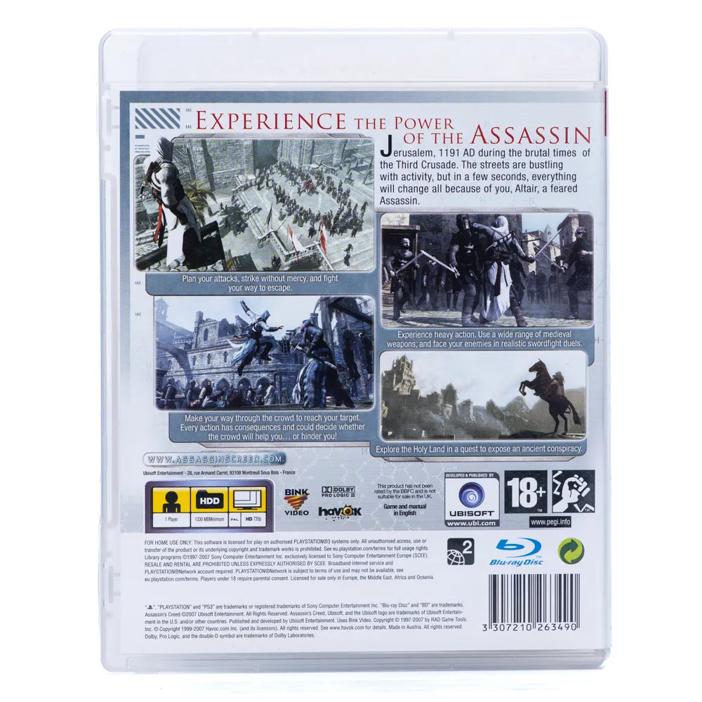 Assassin's Creed - PS3 spill - Retrospillkongen