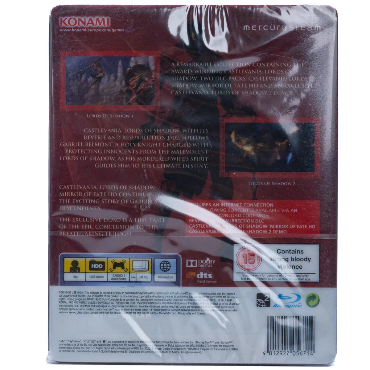 Castlevania: Lords Of Shadow Collection Steelbook Edition - PS3 spill (Forseglet) - Retrospillkongen