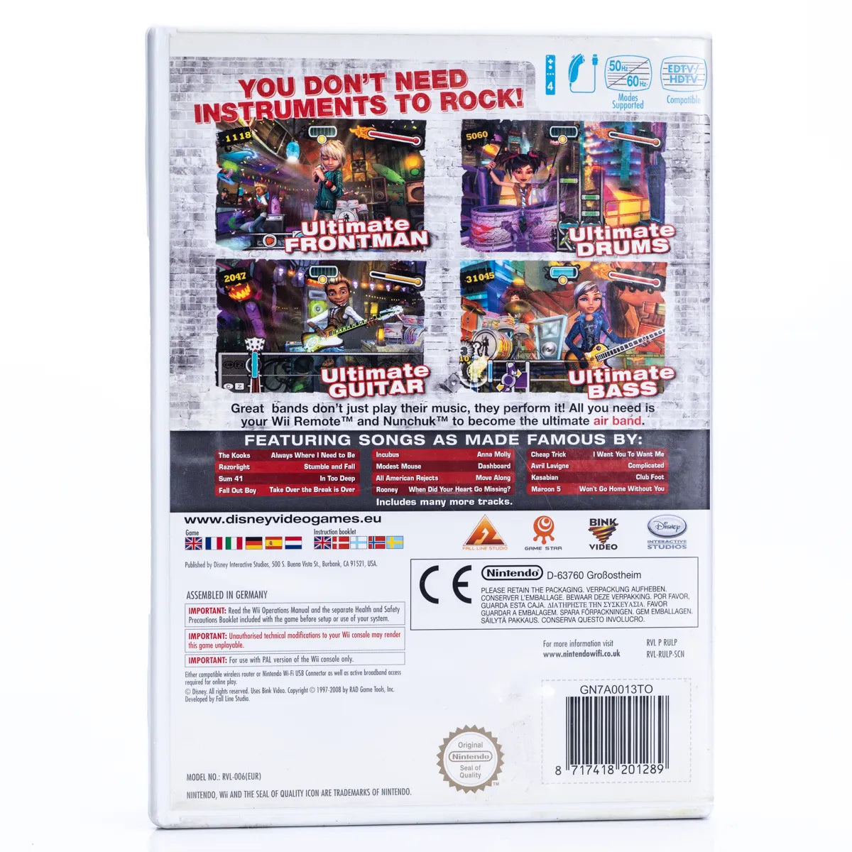 Ultimate Band - Wii Spill - Retrospillkongen