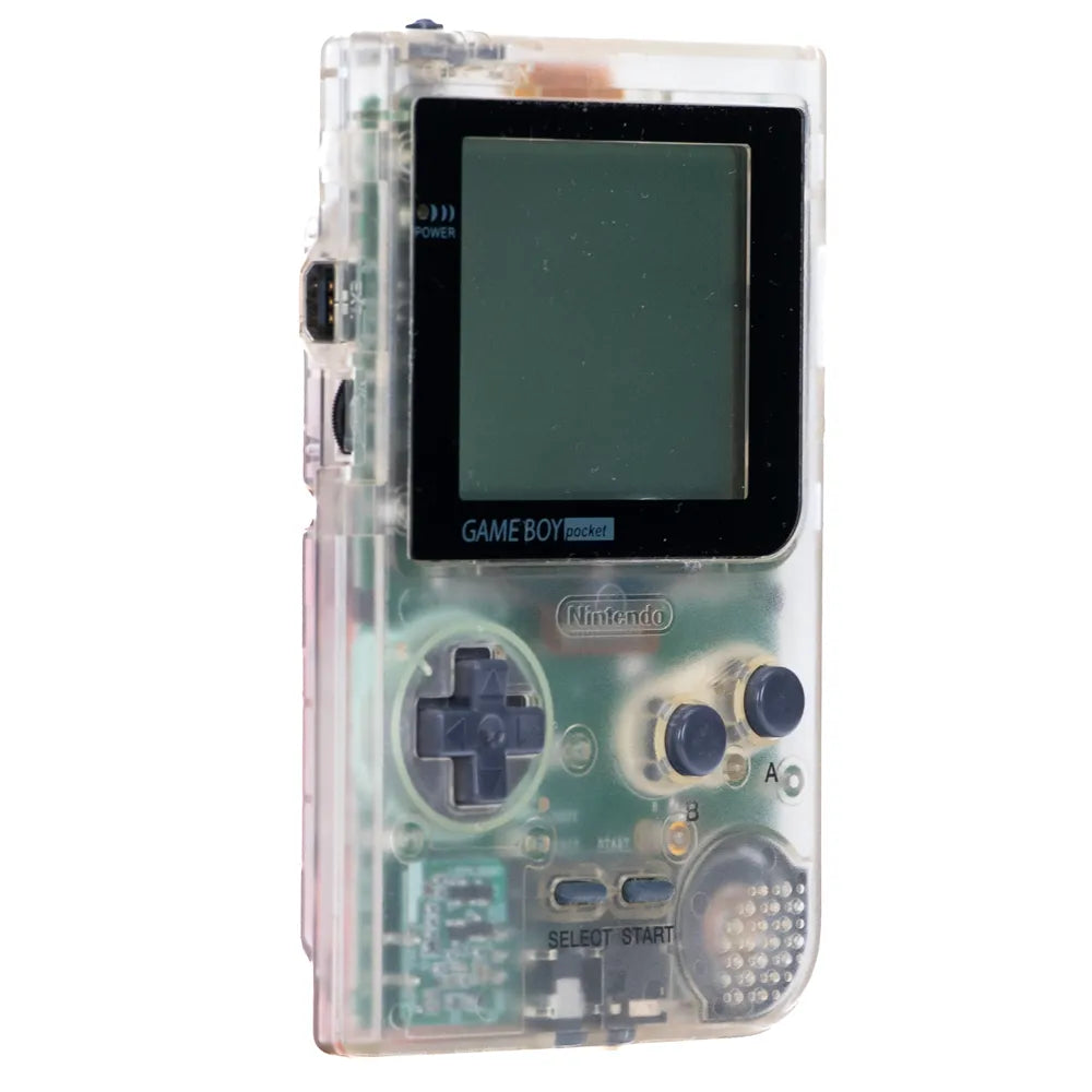Original Nintendo Gameboy Pocket Konsoll Clear (GBP) - Retrospillkongen