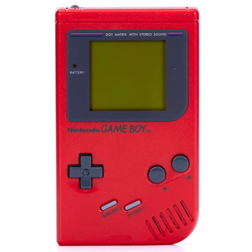Original Nintendo Gameboy Konsoll Rød
