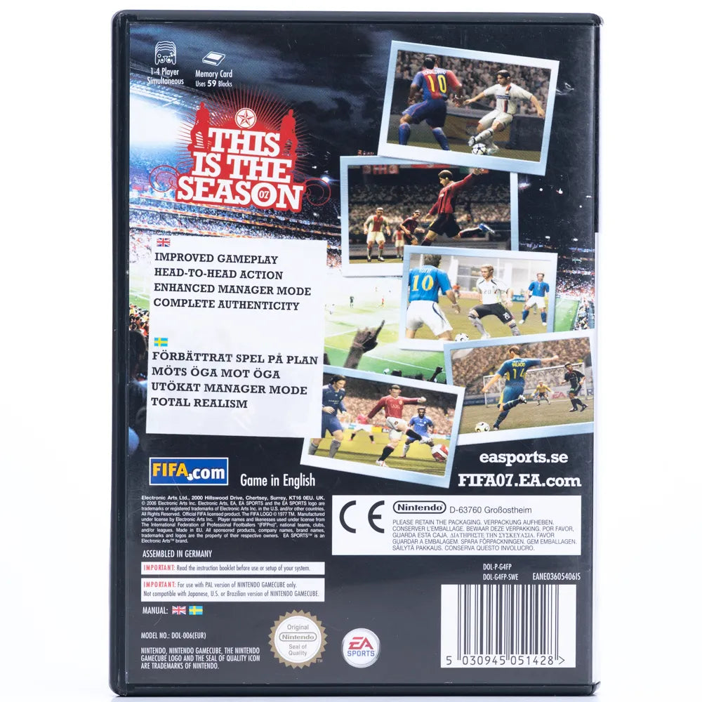 FIFA 07 - Gamecube spill - Retrospillkongen