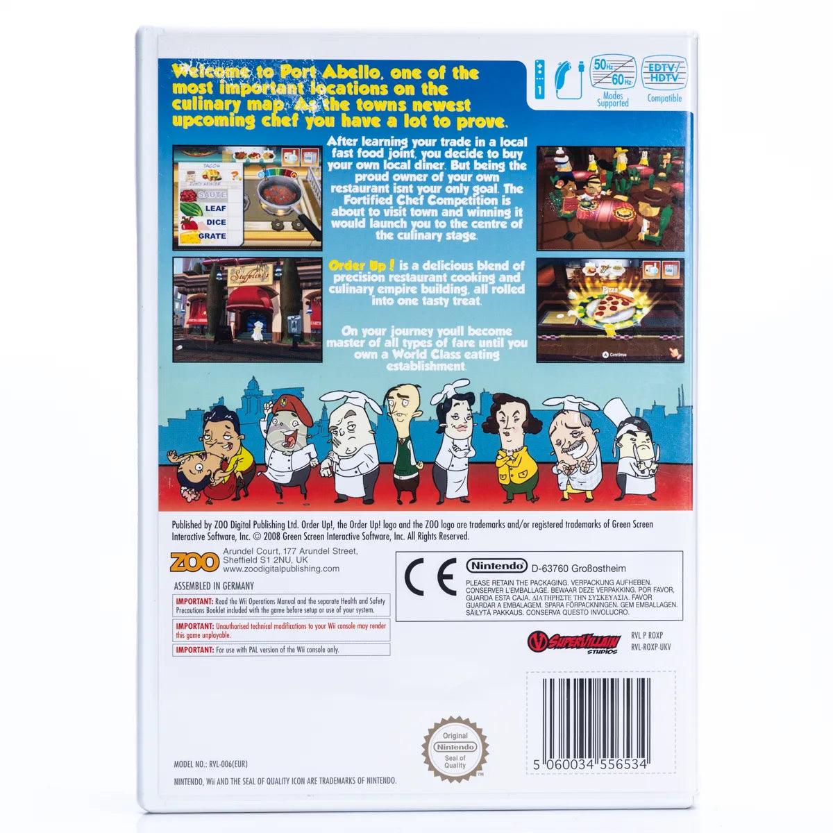 Order Up! - Wii Spill - Retrospillkongen