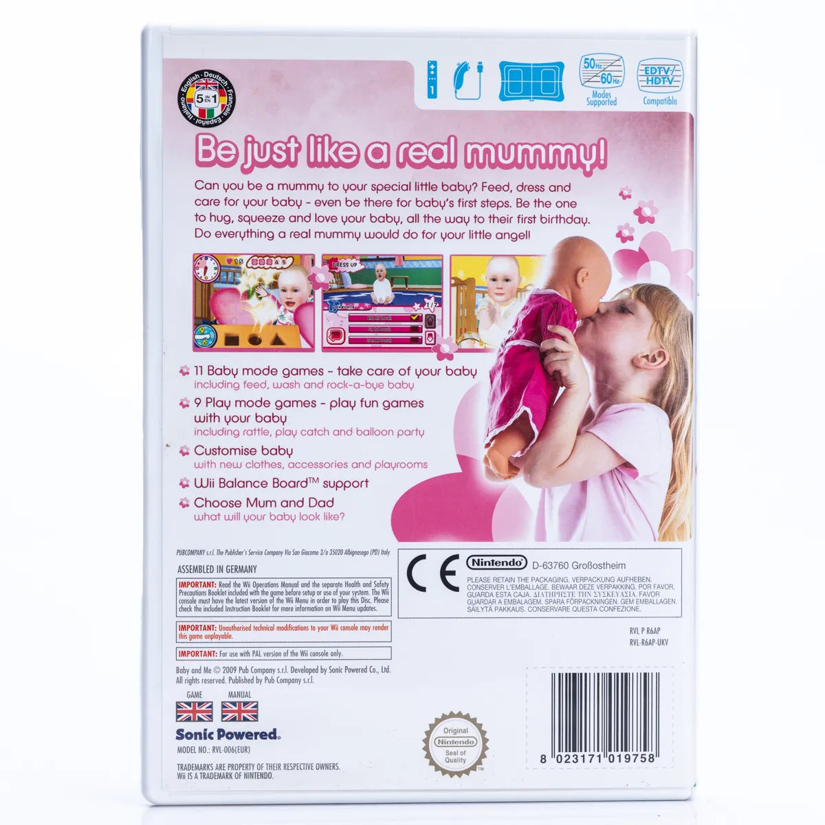 Baby and Me - Wii Spill - Retrospillkongen