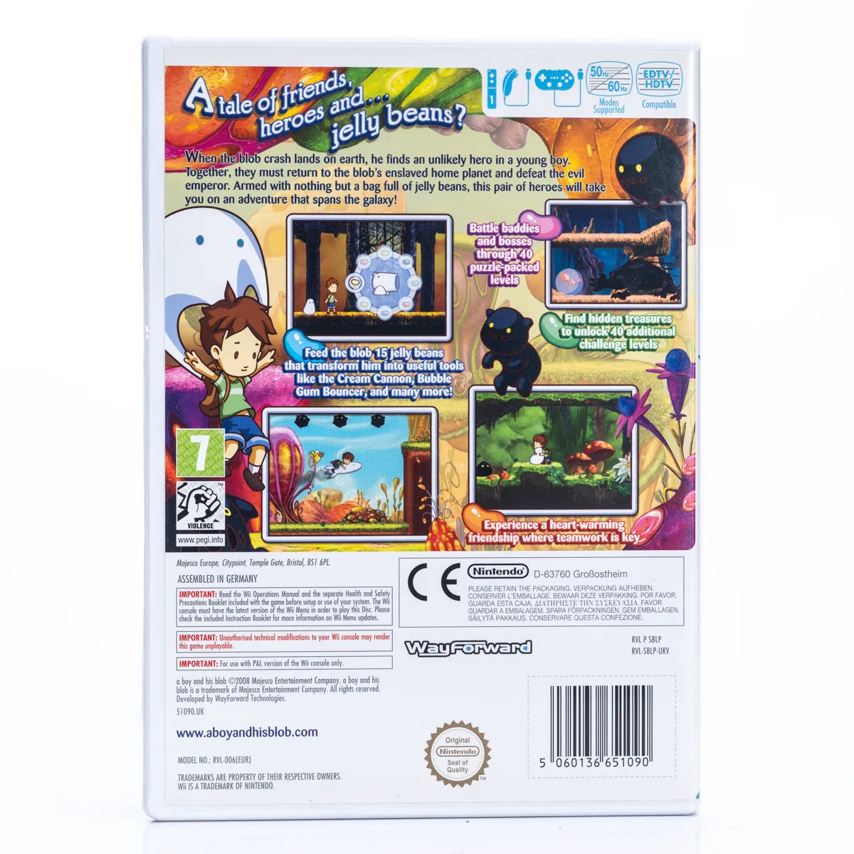 A Boy and His Blob - Wii Spill - Retrospillkongen
