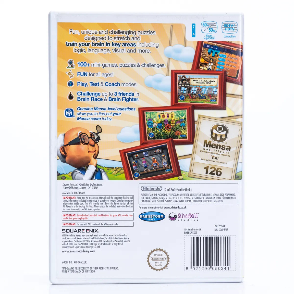 Mensa Academy - Wii Spill - Retrospillkongen