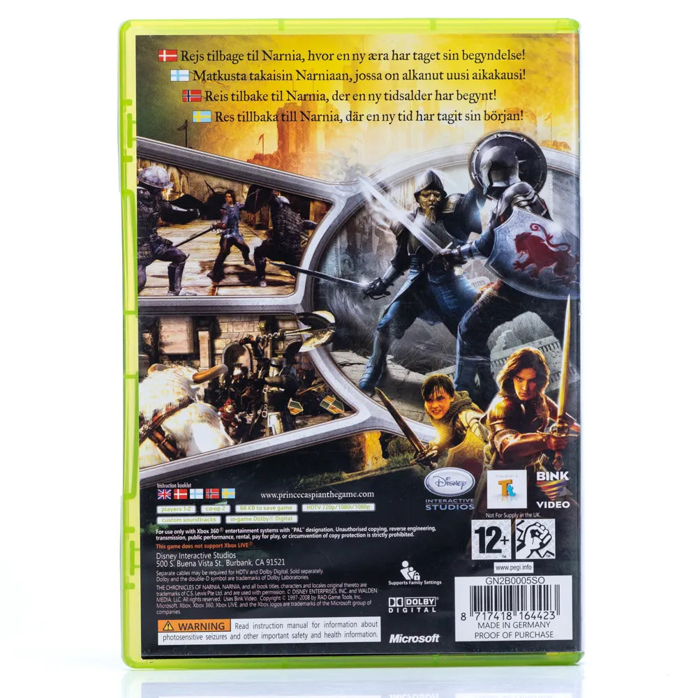 The Chronicles of Narnia: Prince Caspian - Xbox 360 spill - Retrospillkongen