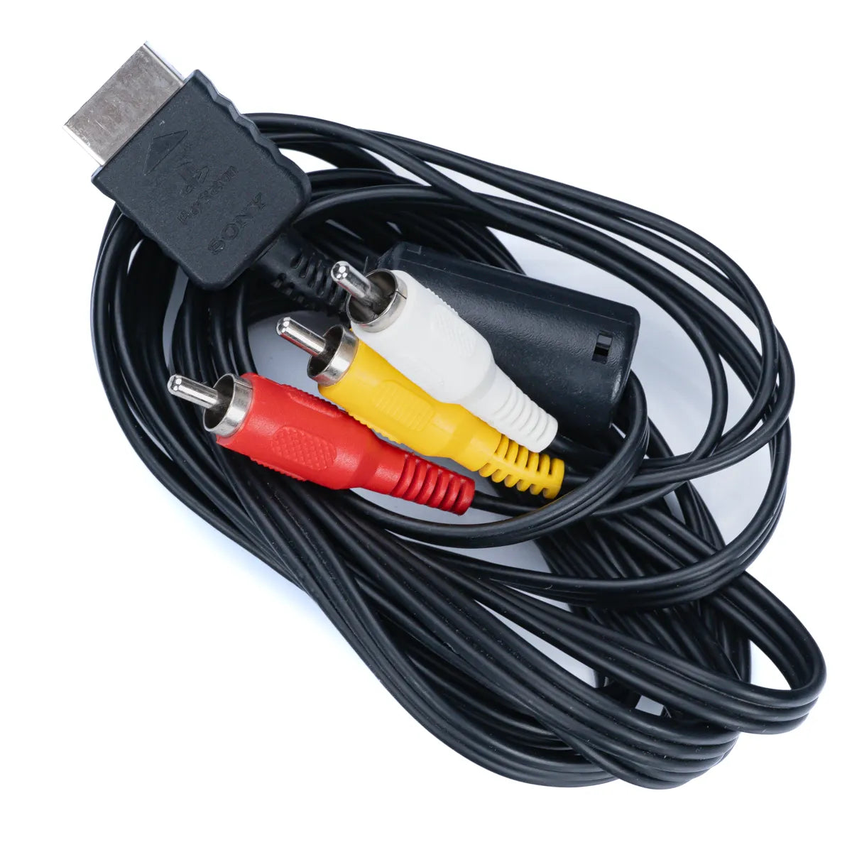Original Kompositt RCA-AV Kabel for Sony PS1, PS2 & PS3 - Retrospillkongen