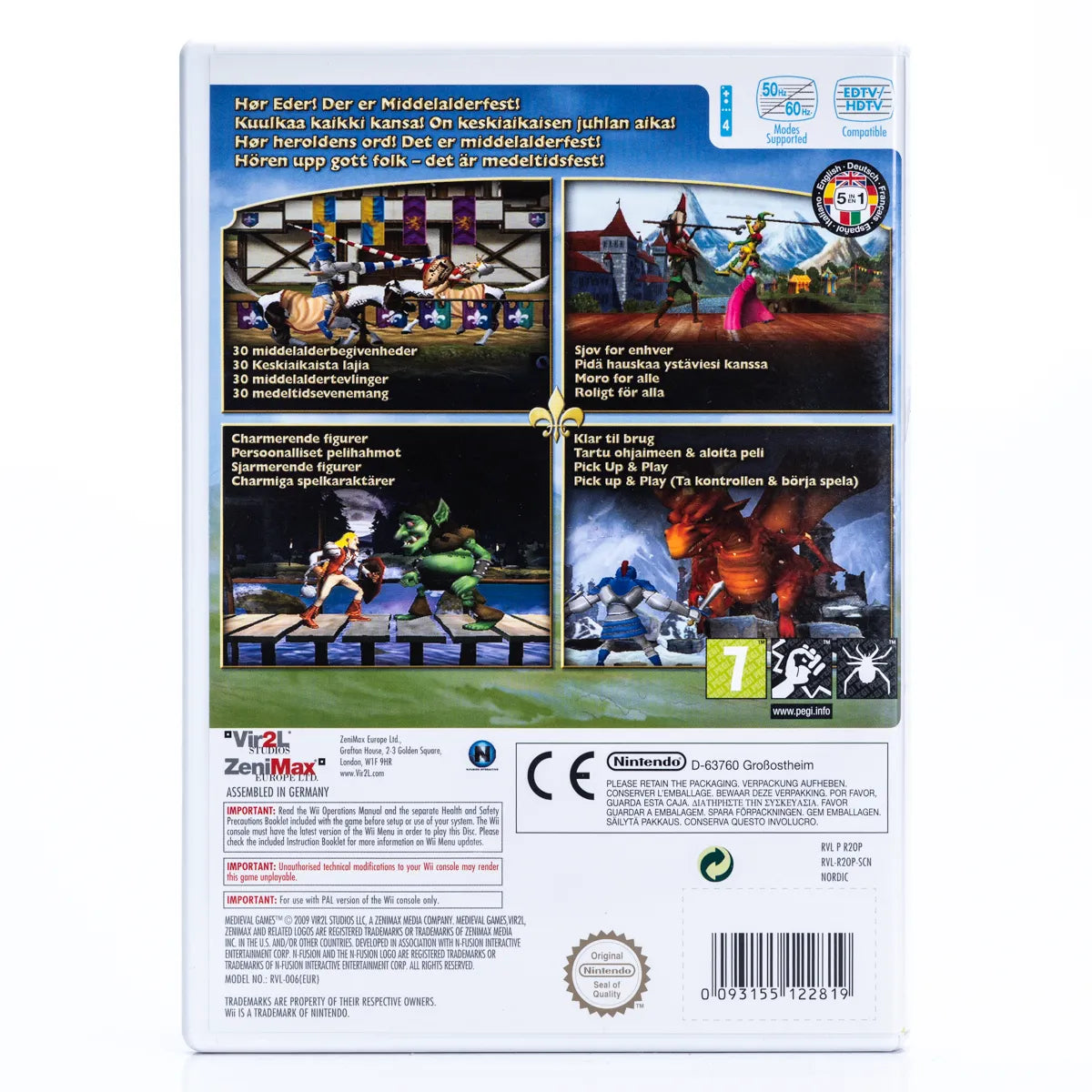 Medieval Games - Wii Spill - Retrospillkongen