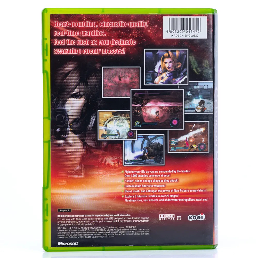 Crimson Sea - Xbox spill - Retrospillkongen