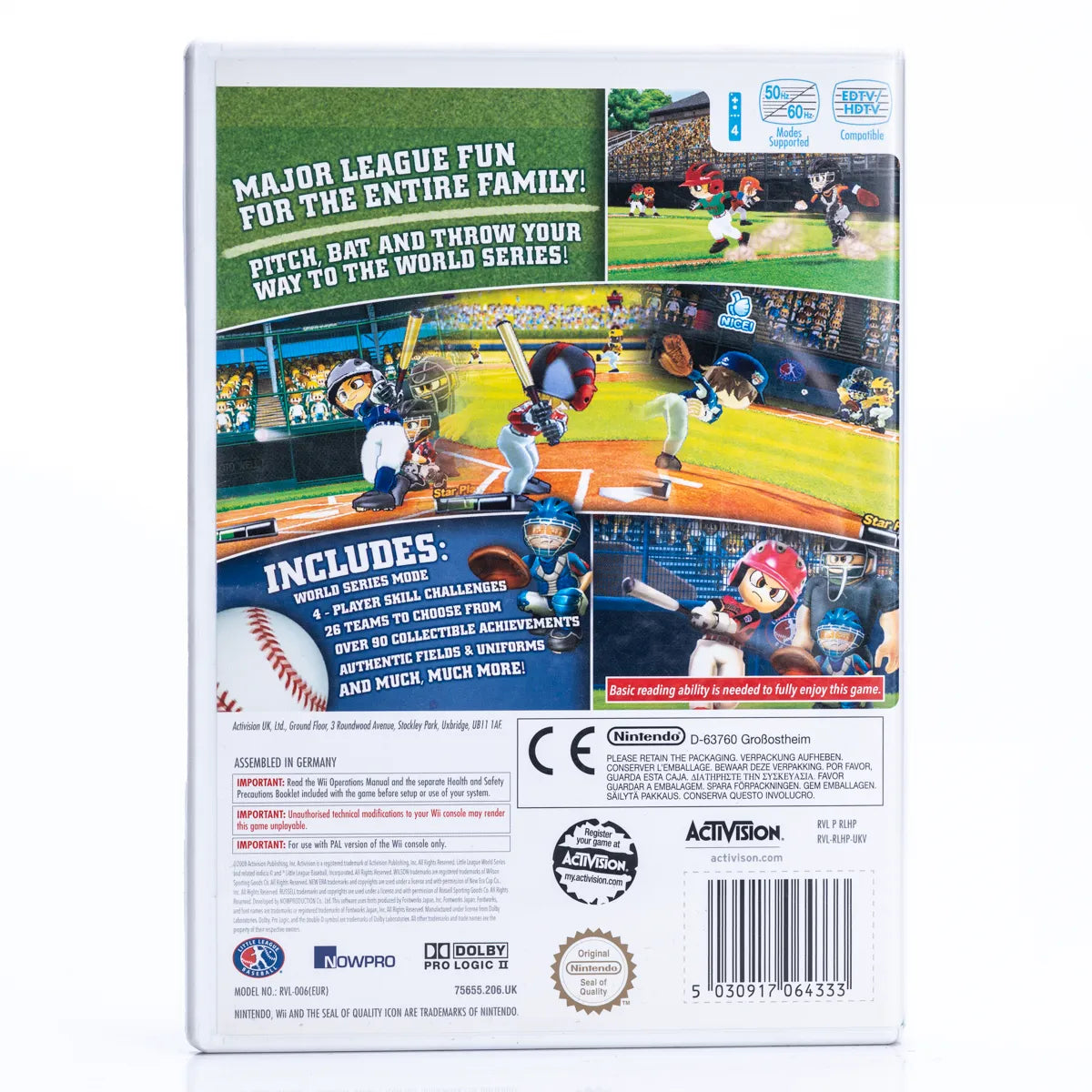 Little League World Series Baseball - Wii Spill - Retrospillkongen