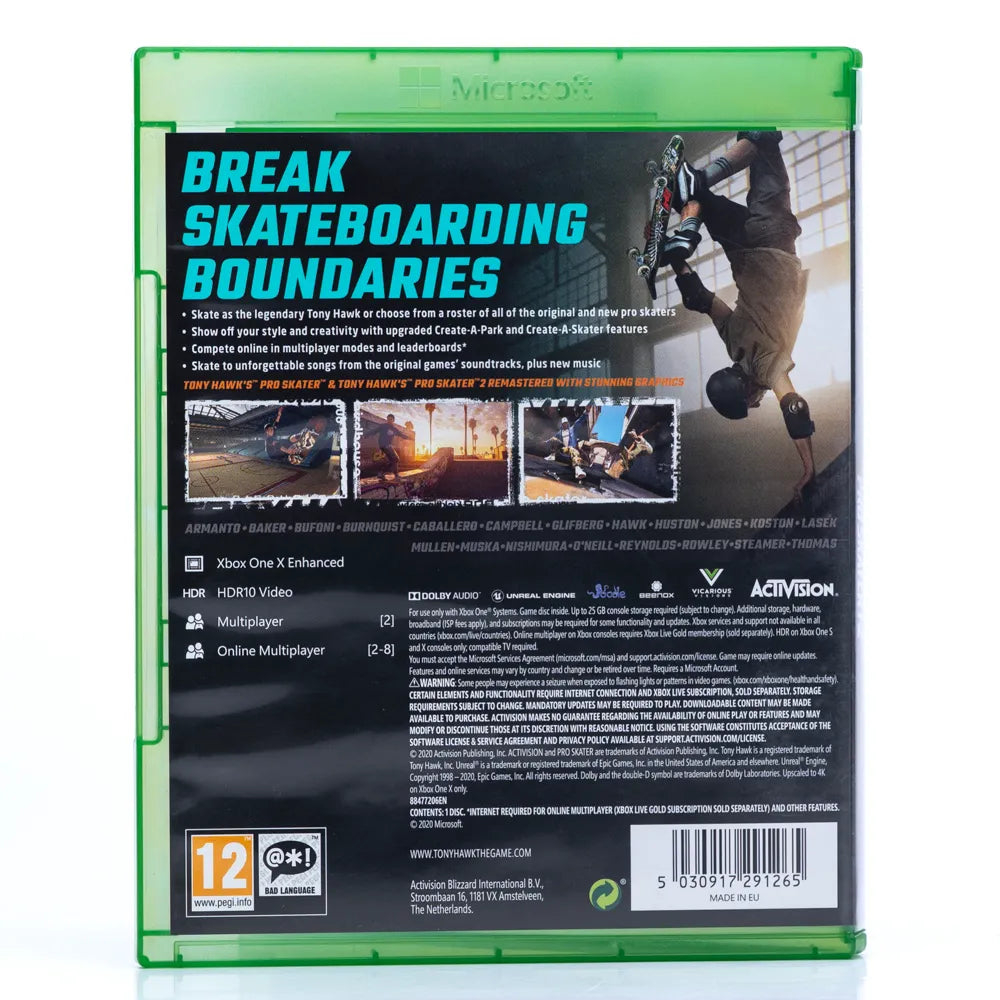 Tony Hawk’s Pro Skater 1 + 2 - Xbox One spill