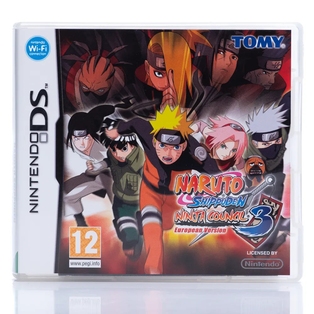 Naruto Shippuden: Ninja Council 3 European Version - Nintendo DS spill