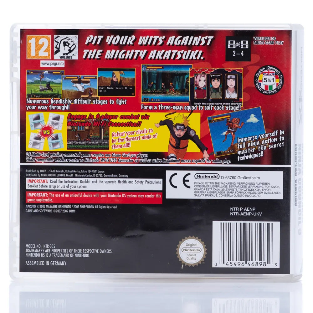 Naruto Shippuden: Ninja Council 3 European Version - Nintendo DS spill