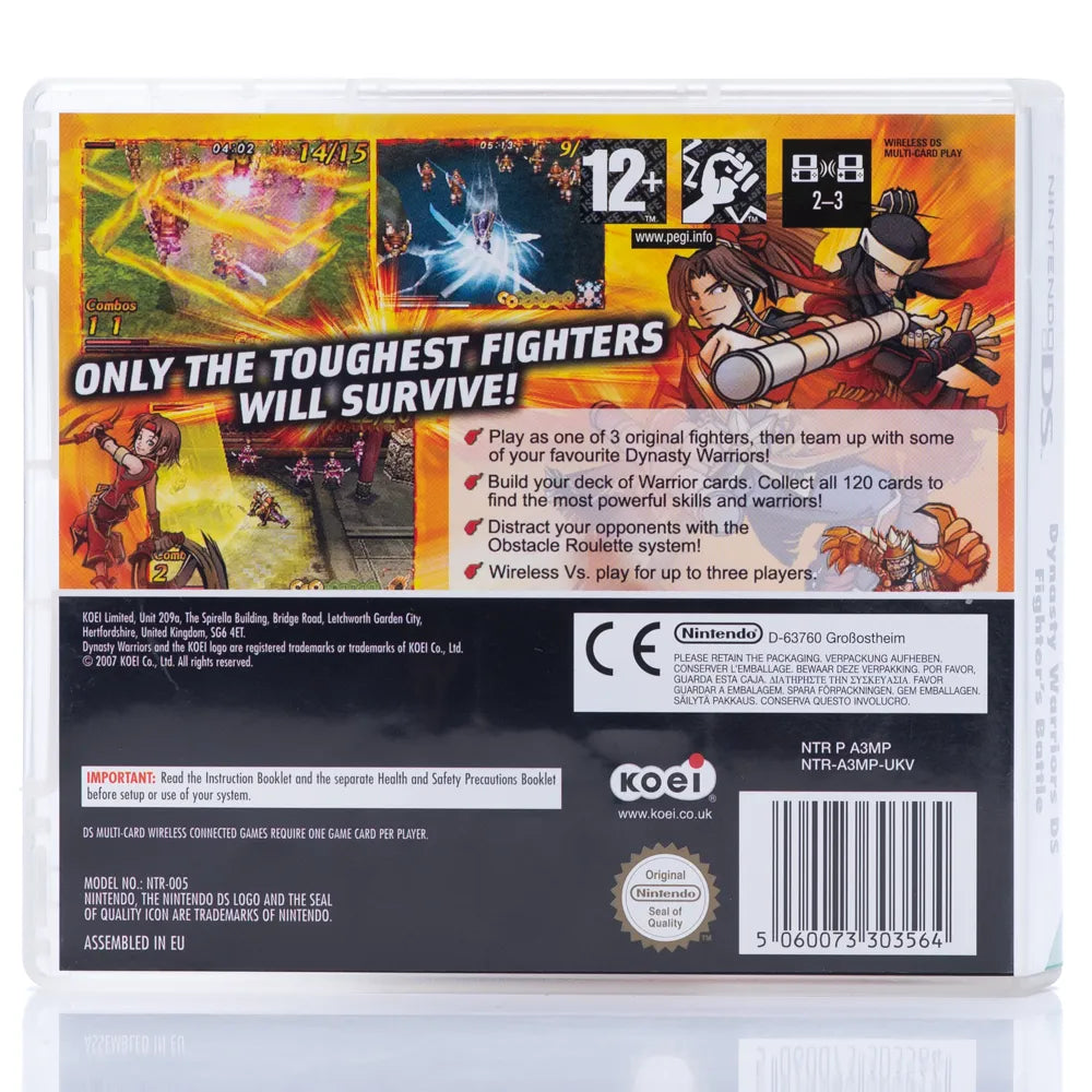 Dynasty Warriors DS: Fighter's Battle - Nintendo DS spill