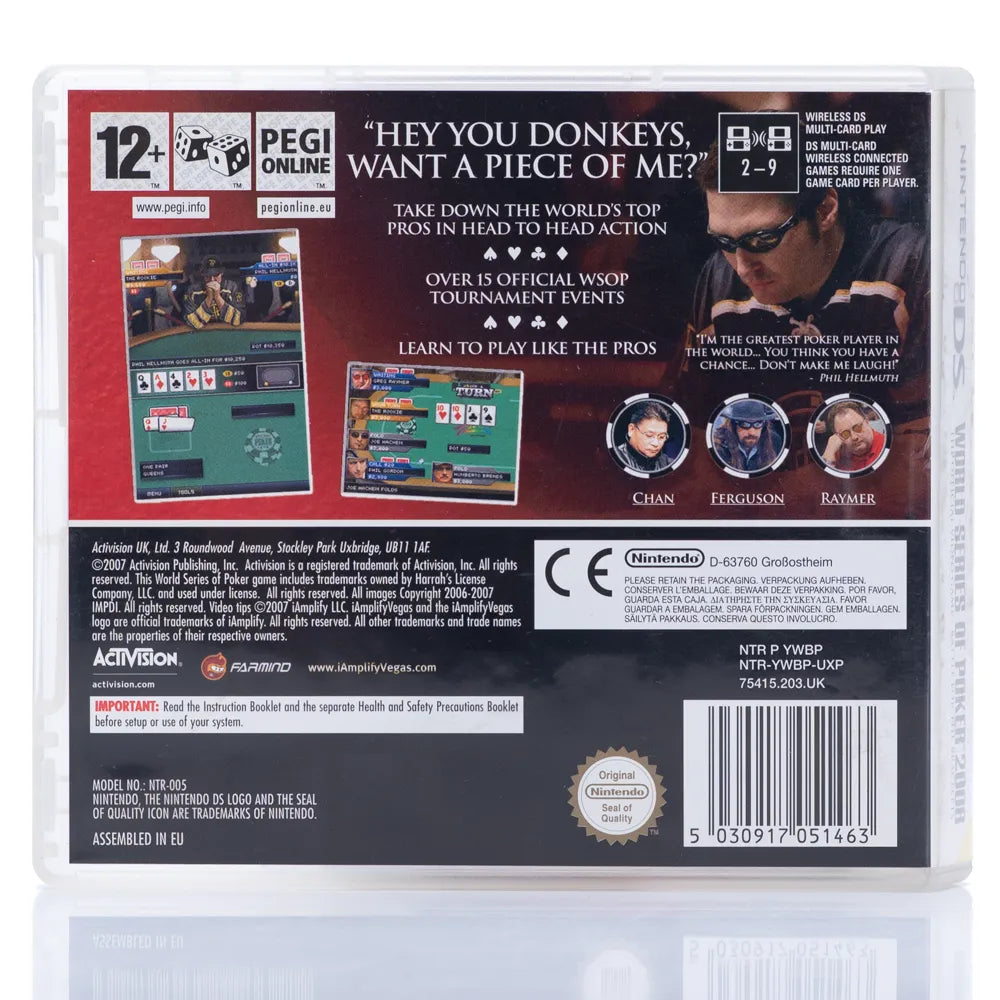 World Series of Poker 2008: Battle for the Bracelets - Nintendo DS spill