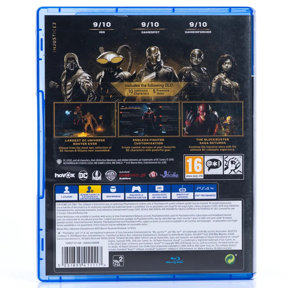 Injustice 2 Legendary Edition - PS4 Spill - Retrospillkongen