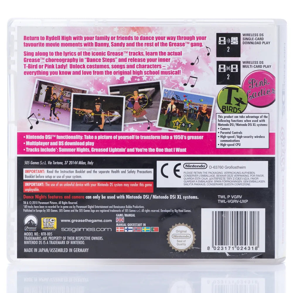 Grease: The Official Video Game - Nintendo DS spill
