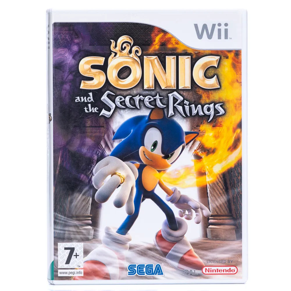 Sonic and the Secret Rings - Wii spill - Retrospillkongen
