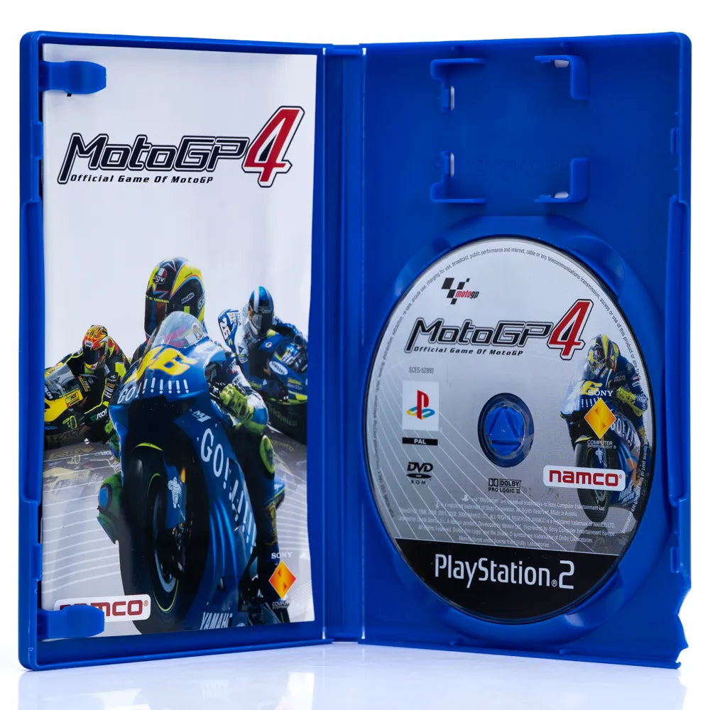 MotoGP 4 - PS2 spill - Retrospillkongen