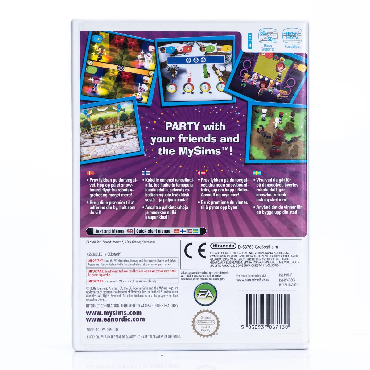 MySims Party - Wii Spill - Retrospillkongen