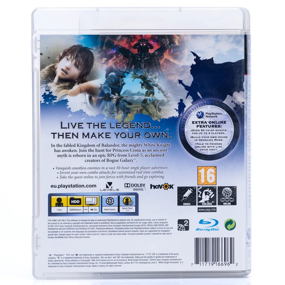 White Knight Chronicles - PS3 spill - Retrospillkongen