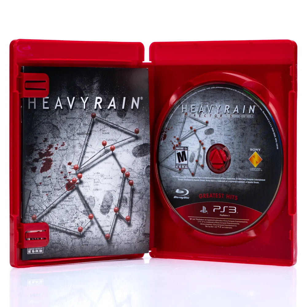 Heavy Rain: Director’s Cut - PS3 spill (NTSC-U) - Retrospillkongen