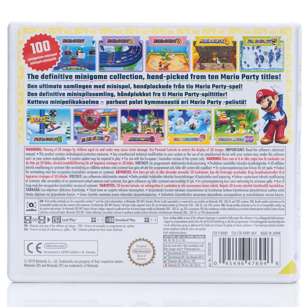 Mario Party: The Top 100 - Nintendo 3DS spill