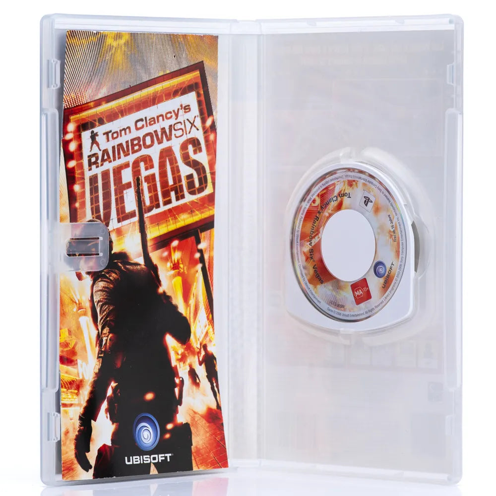 Tom Clancy's Rainbow Six: Vegas - PSP spill - Retrospillkongen